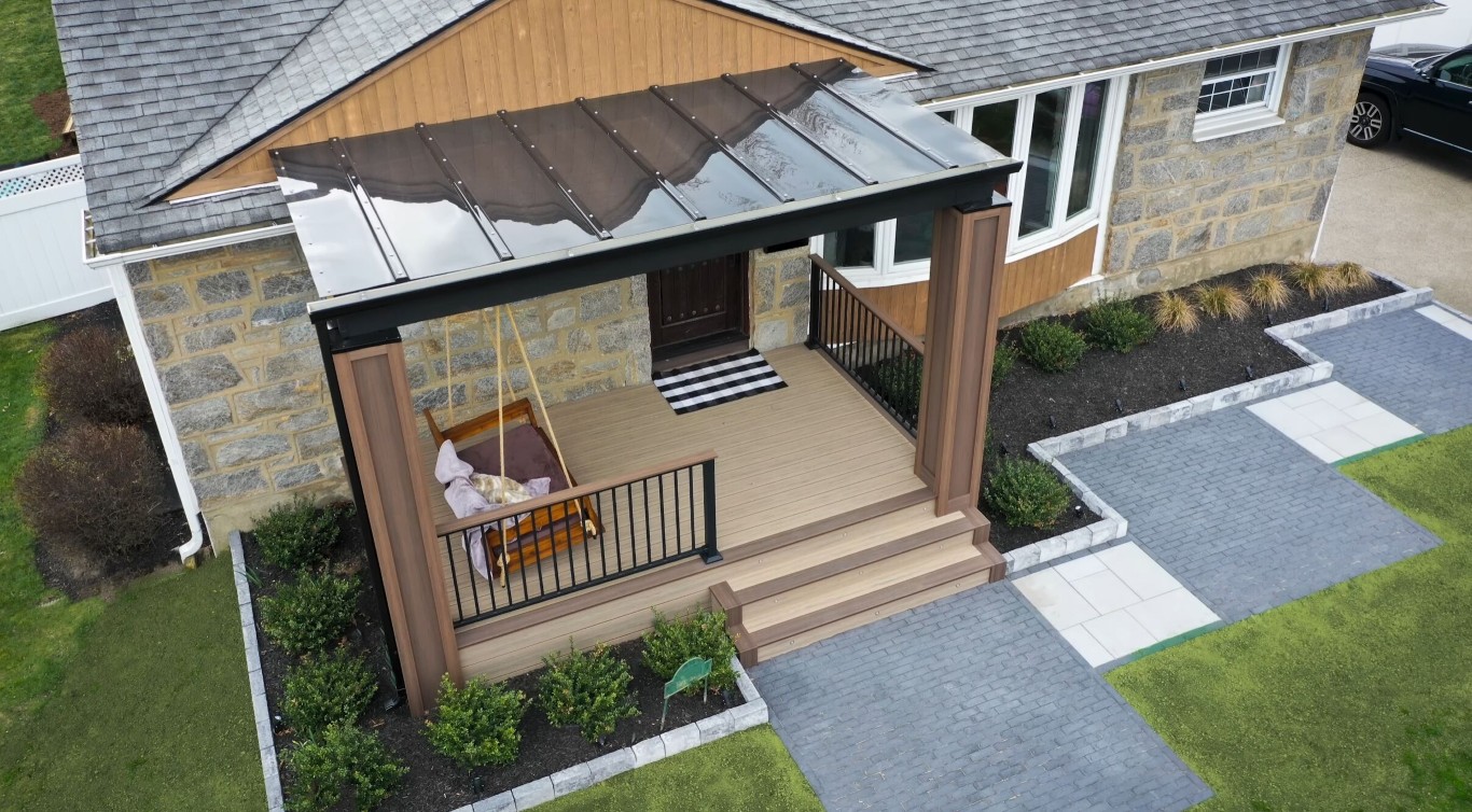 Custom pergola and outdoor structure installation in Syracuse, NY